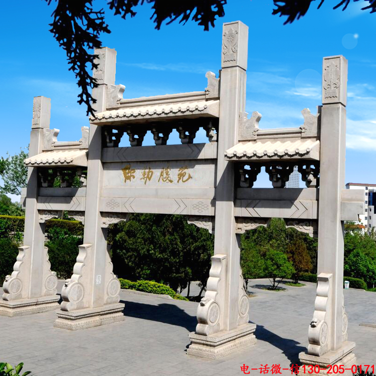 村庄石牌坊牌楼的价格
