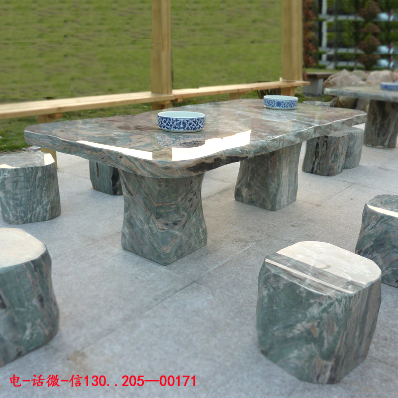 园林景观石桌石凳