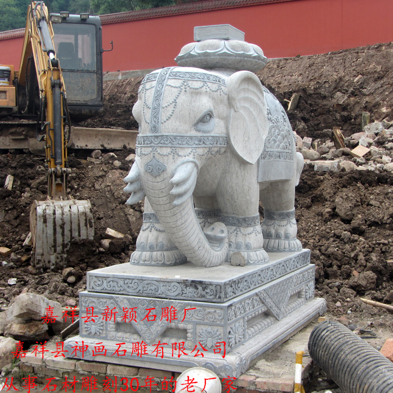 石雕大象摆放注意事项/石雕大象生产厂家/石雕大象图片大全