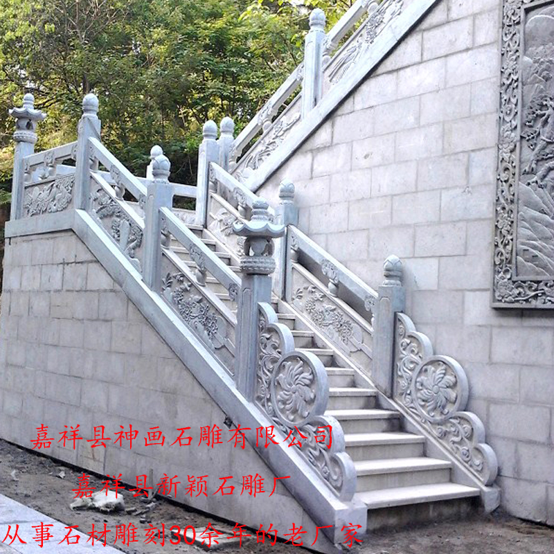 石栏杆价格 石栏杆厂家 大理石栏杆 河道石栏杆 石栏杆图片大