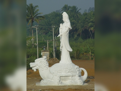 救苦救难观世音寺庙雕刻