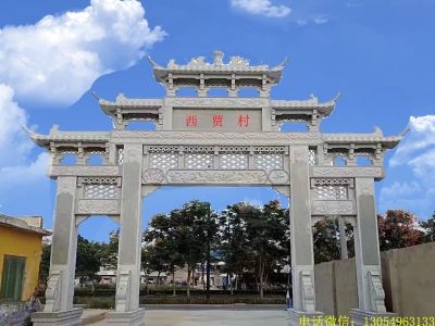 一座农村花岗岩石门楼体现了那些建筑特征