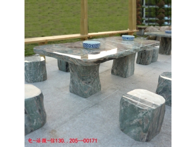 公园小区家用摆放石雕圆桌生产厂家