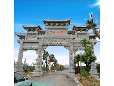 想要修建一座石牌楼如何选着--神画石雕厂告诉您