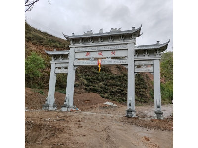 海南大理石牌楼样式-石牌坊图片