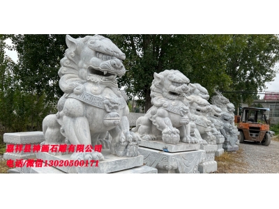 订做石狮子如何选择 石狮子厂家 花岗岩石狮子加工