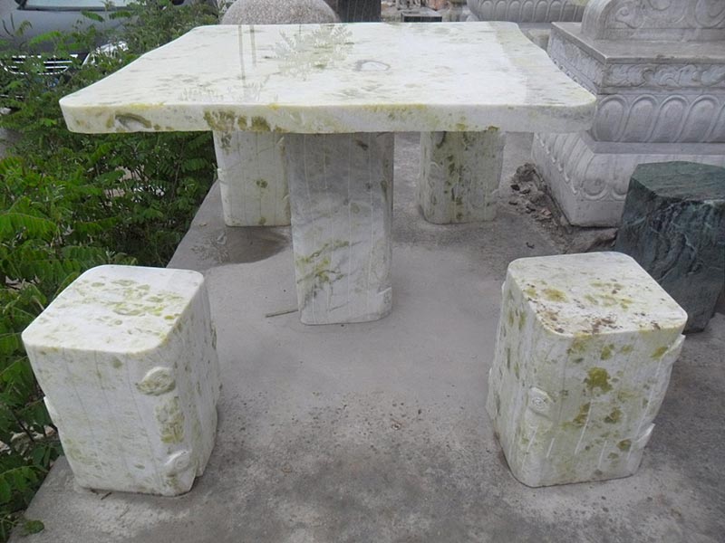 仿古石材石桌石凳